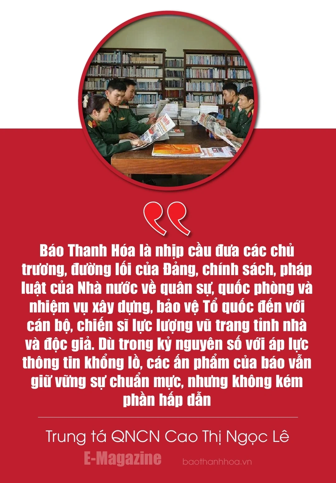 [E-Magazine] Gửi trọn niềm tin vào tờ báo Đảng quê hương