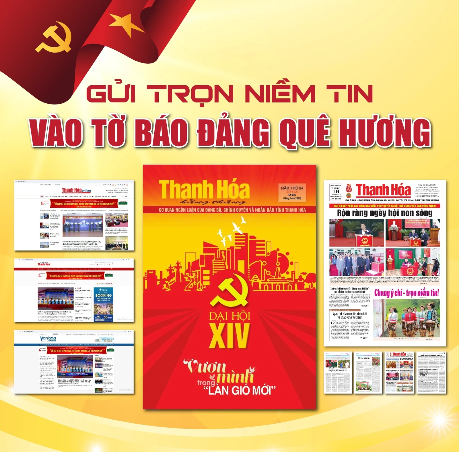 [E-Magazine] Gửi trọn niềm tin vào tờ báo Đảng quê hương