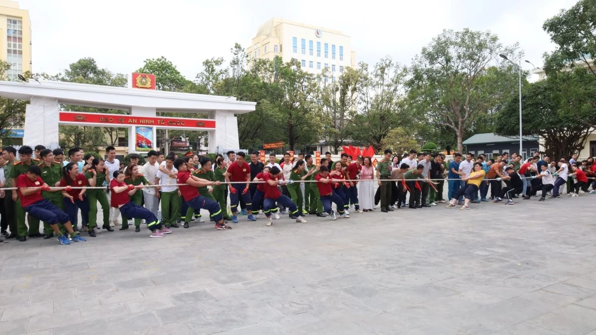 Sôi nổi “Ngày hội đoàn viên” tại Công an tỉnh Thanh Hóa