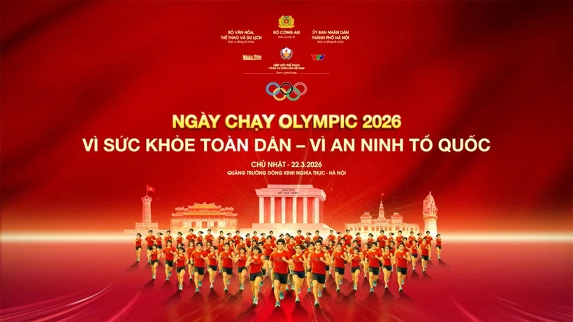 Khởi động Ngày chạy Olympic - Vì sức khỏe toàn dân - Vì an ninh Tổ quốc năm 2026