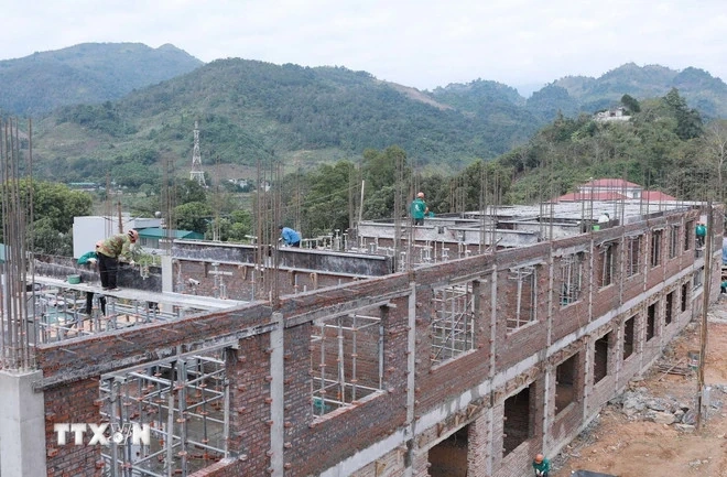 Đồng loạt khởi công 121 trường phổ thông nội trú liên cấp tại các xã biên giới