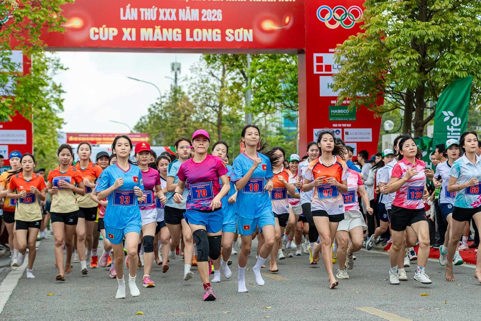 Những bước chạy “vì sức khỏe toàn dân – vì an ninh Tổ quốc” trên đường đua việt dã Báo và PTTH Thanh Hoá lần thứ XXX năm 2026