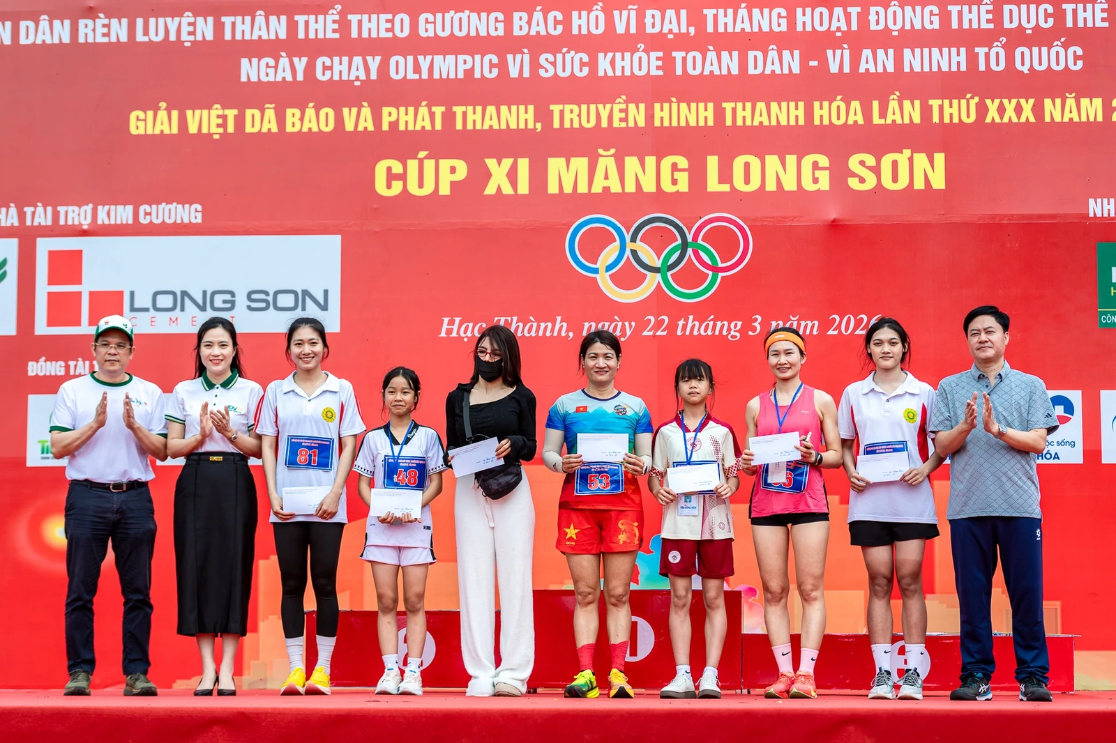 Vinh danh các cá nhân, tập thể xuất sắc tại Giải việt dã Báo và Phát thanh, truyền hình Thanh Hóa lần thứ XXX năm 2026 – Cúp Xi măng Long Sơn