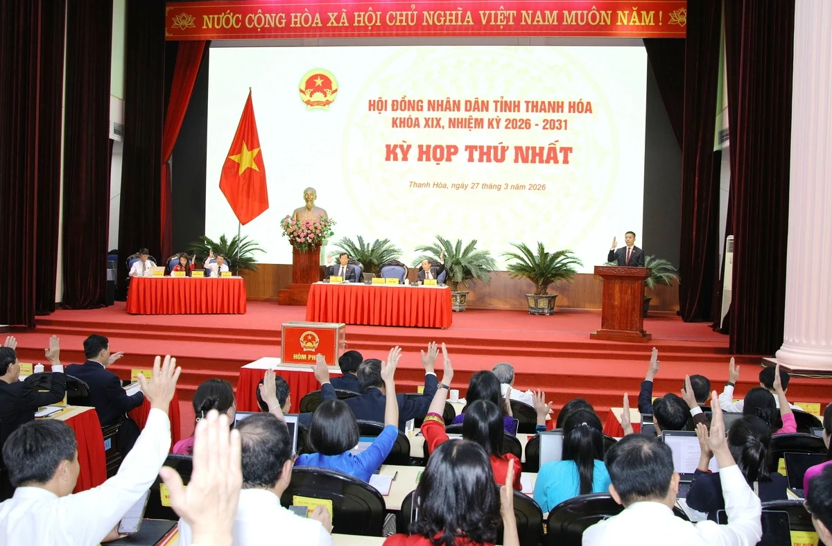 Kỳ họp thứ nhất HĐND tỉnh Thanh Hóa khóa XIX bầu các chức danh lãnh đạo HĐND, UBND tỉnh