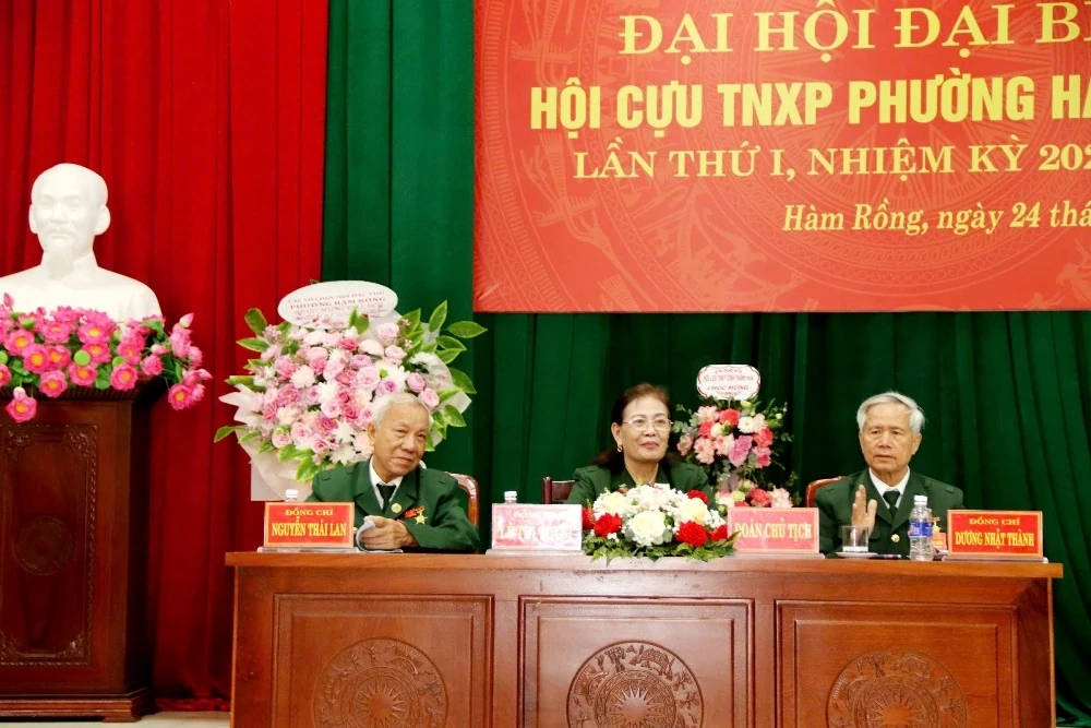 Hội Cựu TNXP phường Hàm Rồng tiếp tục phát huy truyền thống yêu nước, nghĩa tình đồng đội