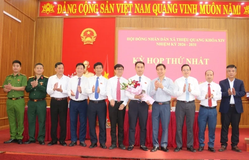 Kỳ họp thứ nhất HĐND xã Thiệu Quang, nhiệm kỳ 2026-2031