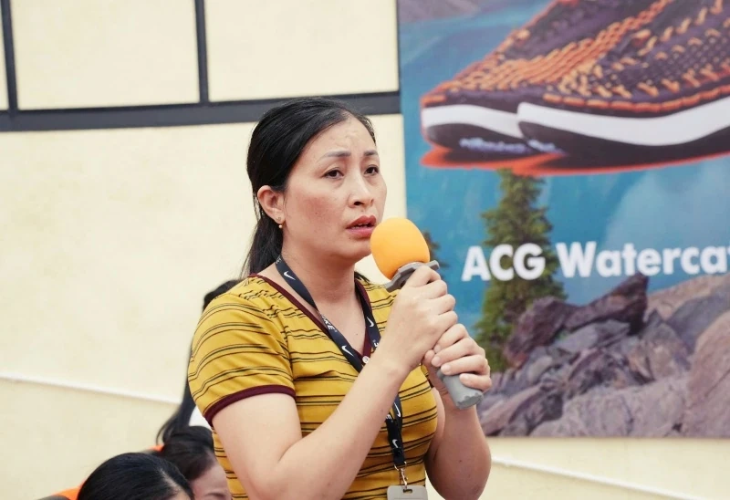 Công ty TNHH Giầy Annora Việt Nam tổ chức Hội nghị người lao động năm 2026