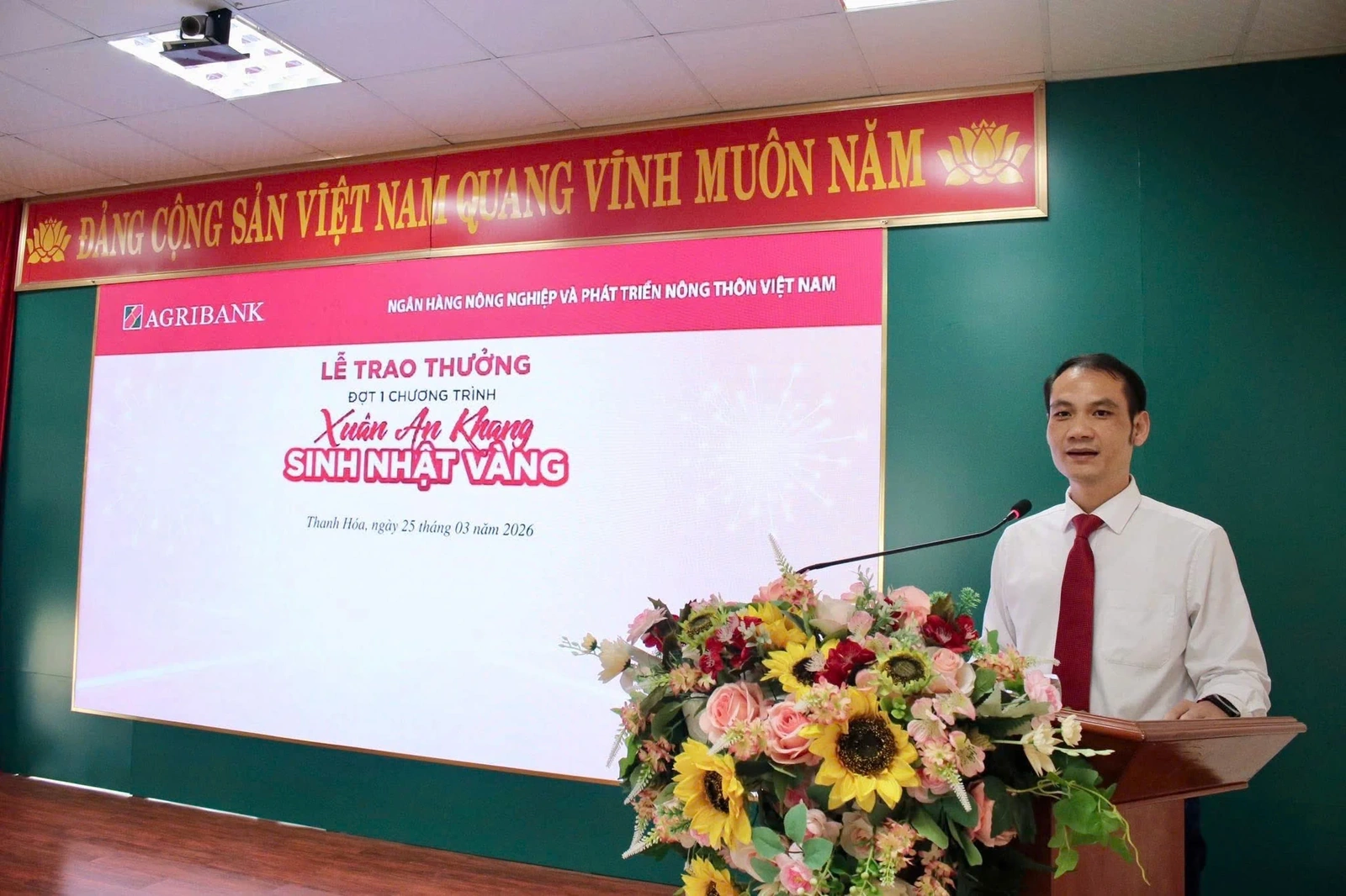 41 khách hàng gửi tiết kiệm tại Agribank Bắc Thanh Hóa trúng thưởng “Xuân an khang - Sinh nhật vàng”