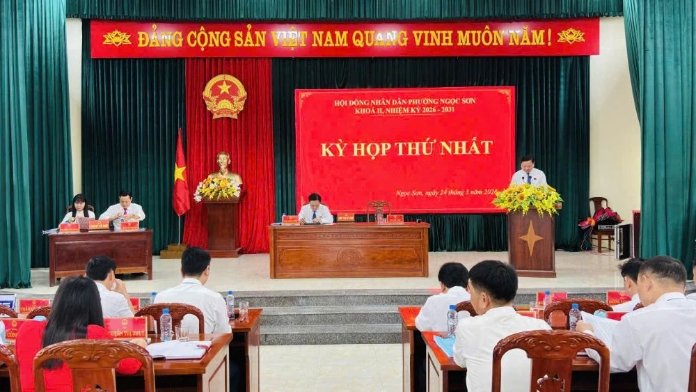 Kỳ họp thứ nhất, HĐND phường Ngọc Sơn, nhiệm kỳ 2026-2031