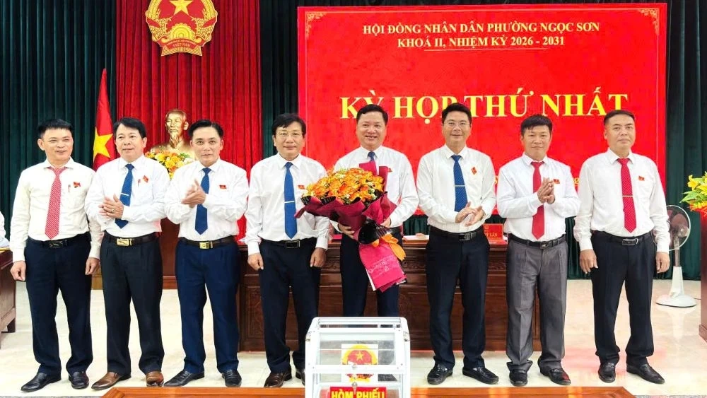 Kỳ họp thứ nhất, HĐND phường Ngọc Sơn, nhiệm kỳ 2026-2031
