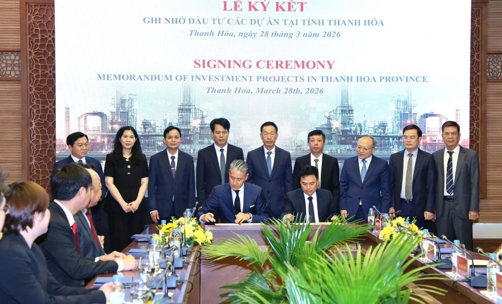 Ký kết ghi nhớ đầu tư 14 dự án tại Thanh Hóa với tổng vốn gần 73.000 tỷ đồng