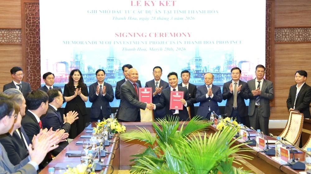 Ký kết ghi nhớ đầu tư 14 dự án tại Thanh Hóa với tổng vốn gần 73.000 tỷ đồng