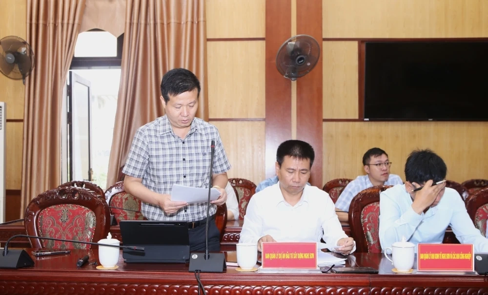 Tháo gỡ khó khăn, đẩy nhanh tiến độ thi công dự án Phát triển tổng hợp các đô thị động lực – Tiểu dự án đô thị Tĩnh Gia