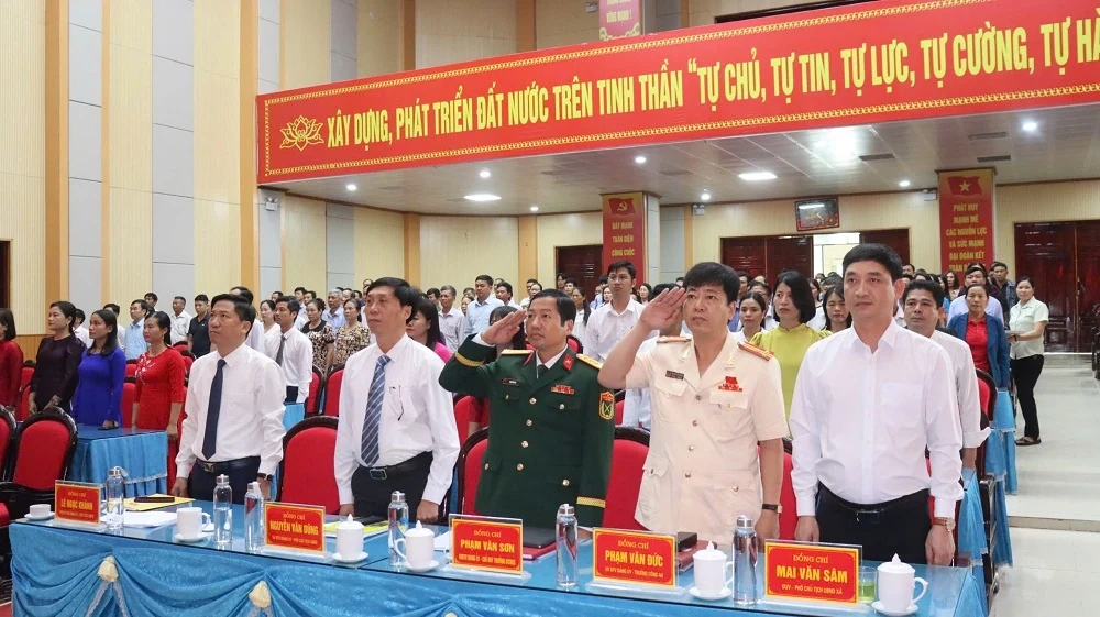 Kỳ họp thứ nhất HĐND xã Nga Sơn nhiệm kỳ 2026-2031