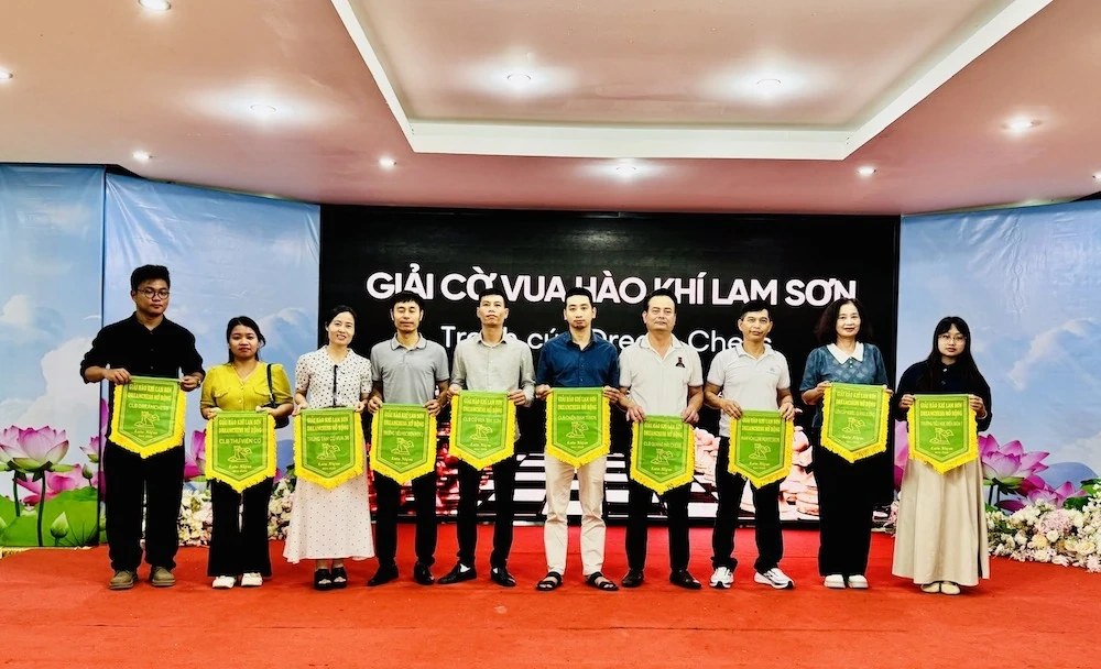 Sôi nổi Giải cờ vua “Hào khí Lam Sơn” lần thứ III năm 2026 tranh Cúp Dream Chess