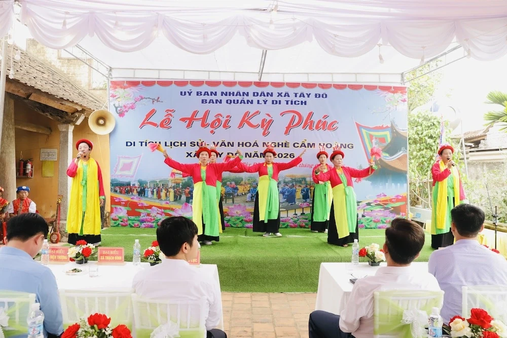 Lễ hội kỳ phúc Nghè Cẩm Hoàng năm 2026