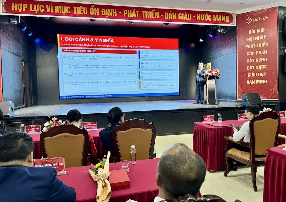 Tổng Công ty Cổ phần Hợp Lực khởi động chương trình kỷ niệm 30 năm thành lập