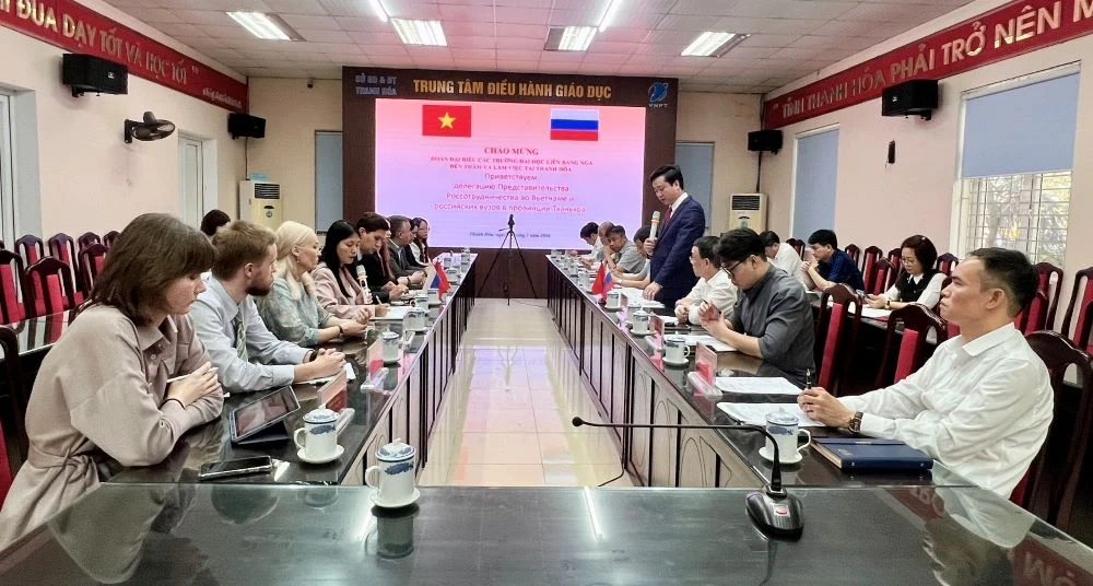 Tăng cường hợp tác giáo dục giữa tỉnh Thanh Hóa với các trường đại học Liên bang Nga