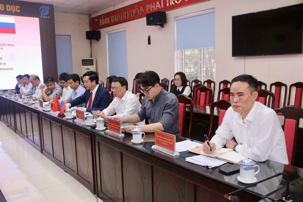 Tăng cường hợp tác giáo dục giữa tỉnh Thanh Hóa với các trường đại học Liên bang Nga