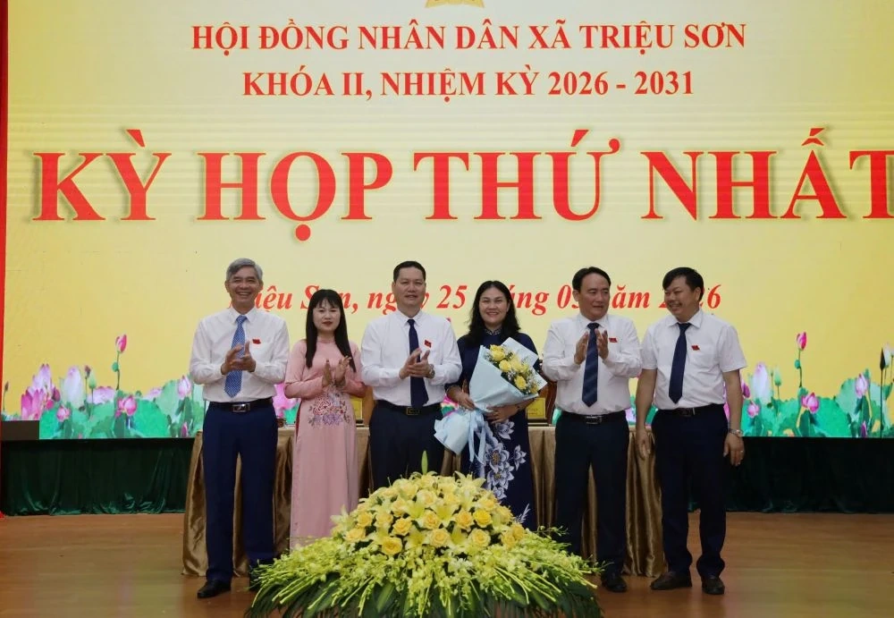 Kỳ họp thứ nhất HĐND xã Triệu Sơn khóa II, nhiệm kỳ 2026-2031