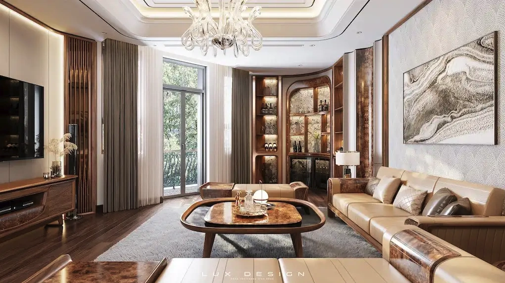 Kiến tạo không gian sống đẳng cấp từ gỗ óc chó với Nội thất Lux Design