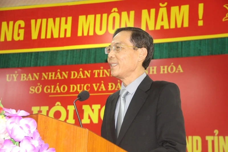 Ông Đỗ Văn Cường được bổ nhiệm giữ chức Phó Giám đốc Sở GD&ĐT Thanh Hóa