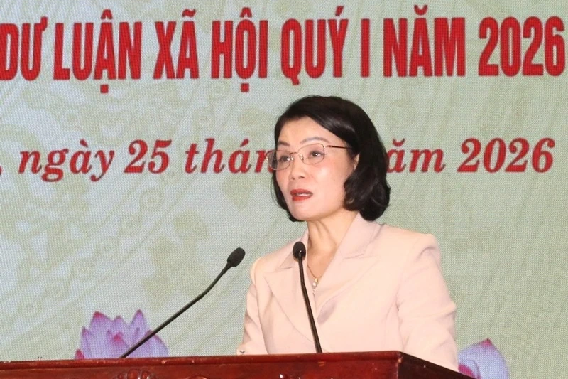 Ủy ban MTTQ tỉnh quán triệt, triển khai các nghị quyết của Đảng; giao ban nắm tình hình Nhân dân và dư luận xã hội quý I năm 2026