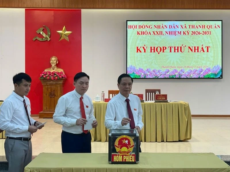 Kỳ họp thứ nhất, HĐND xã Thanh Quân, nhiệm kỳ 2026-2031