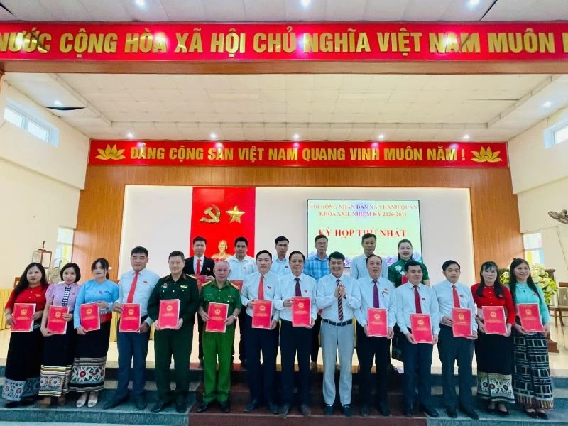 Kỳ họp thứ nhất, HĐND xã Thanh Quân, nhiệm kỳ 2026-2031