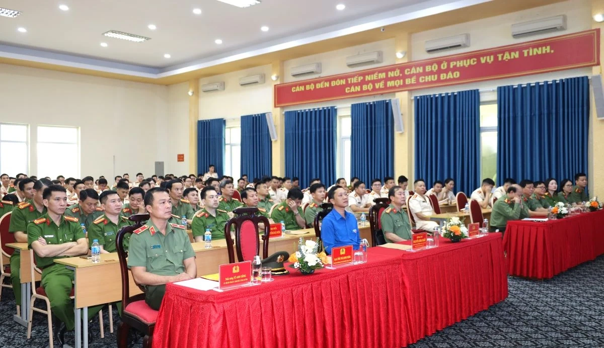 Tuổi trẻ Công an Thanh Hóa phải là lực lượng đi đầu trên mọi mặt trận công tác