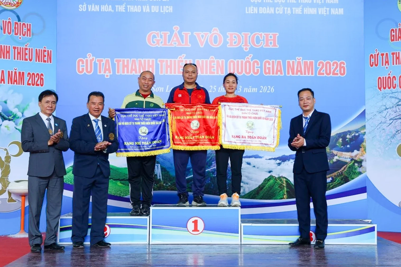 Cử tạ Thanh Hóa giành hạng Ba toàn đoàn Giải Vô địch thanh thiếu niên quốc gia 2026