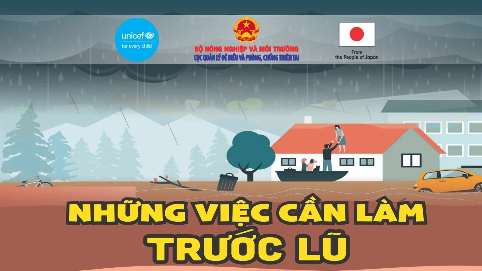 [Infographics] Những việc cần làm trước lũ