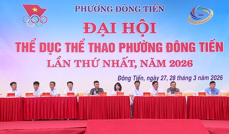 Khai mạc Đại hội Thể dục thể thao phường Đông Tiến