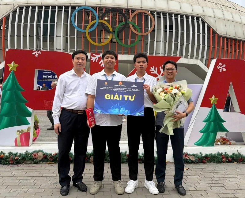 Học sinh Thanh Hóa tỏa sáng tại Cuộc thi nghiên cứu khoa học kỹ thuật cấp quốc gia năm học 2025 – 2026