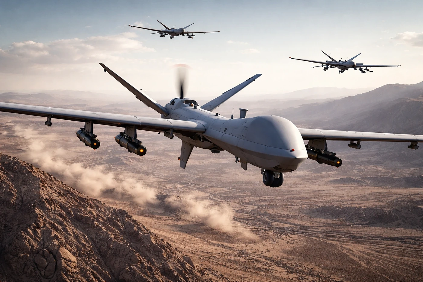 Máy bay không người lái giá rẻ làm thay đổi luật chơi chiến tranh hiện đại