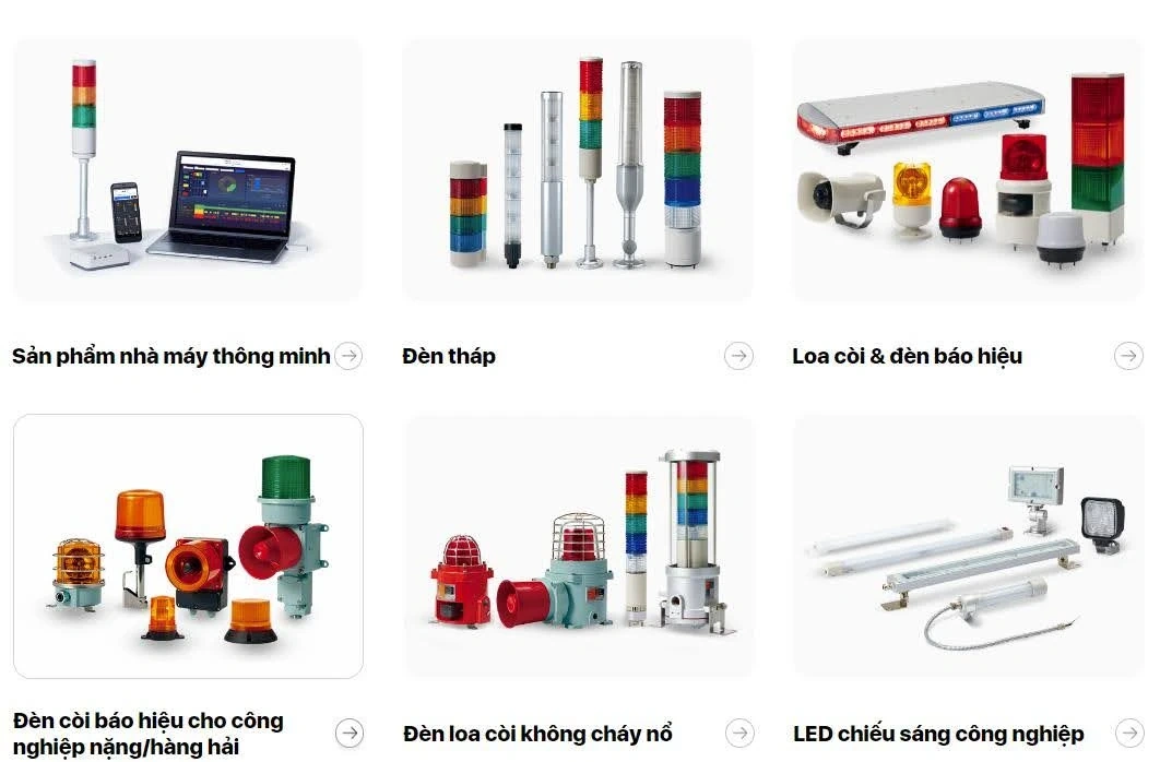 Đèn tháp tín hiệu thông minh ATPro – Xu hướng không thể thiếu trong nhà máy 4.0