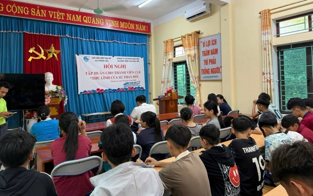 Xã Thắng Lộc: Tập huấn trang bị kiến thức về bình đẳng giới, kỹ năng thực hiện lồng ghép giới