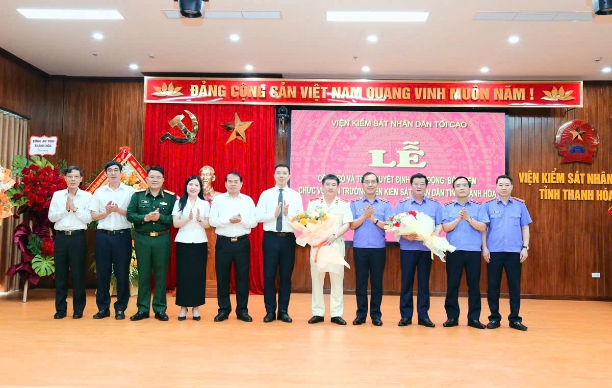 Đồng chí Nguyễn Tiến Dũng giữ chức vụ Viện trưởng VKSND tỉnh Thanh Hóa