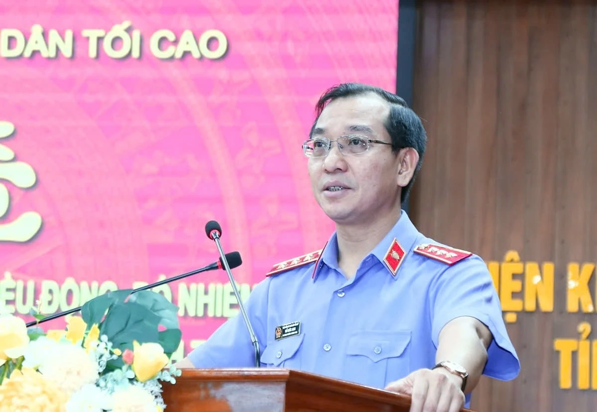 Đồng chí Nguyễn Tiến Dũng giữ chức vụ Viện trưởng VKSND tỉnh Thanh Hóa