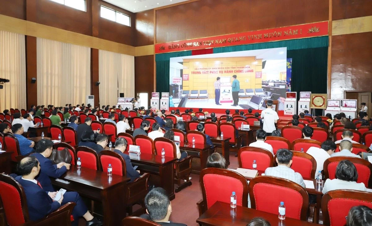 Thanh Hóa ra mắt mô hình thí điểm Kiosk thông minh và hệ thống xác thực, cấp bản sao số tài liệu điện tử