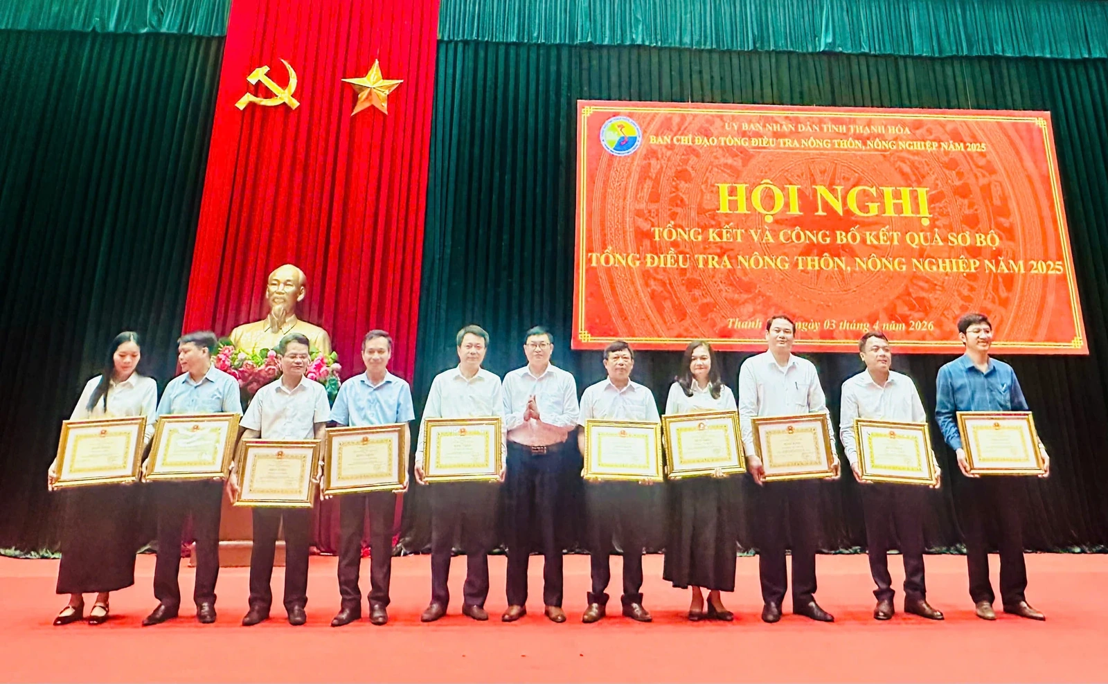 Thanh Hóa: Tổng điều tra nông thôn, nông nghiệp 2025 bảo đảm chất lượng và tiến độ theo kế hoạch