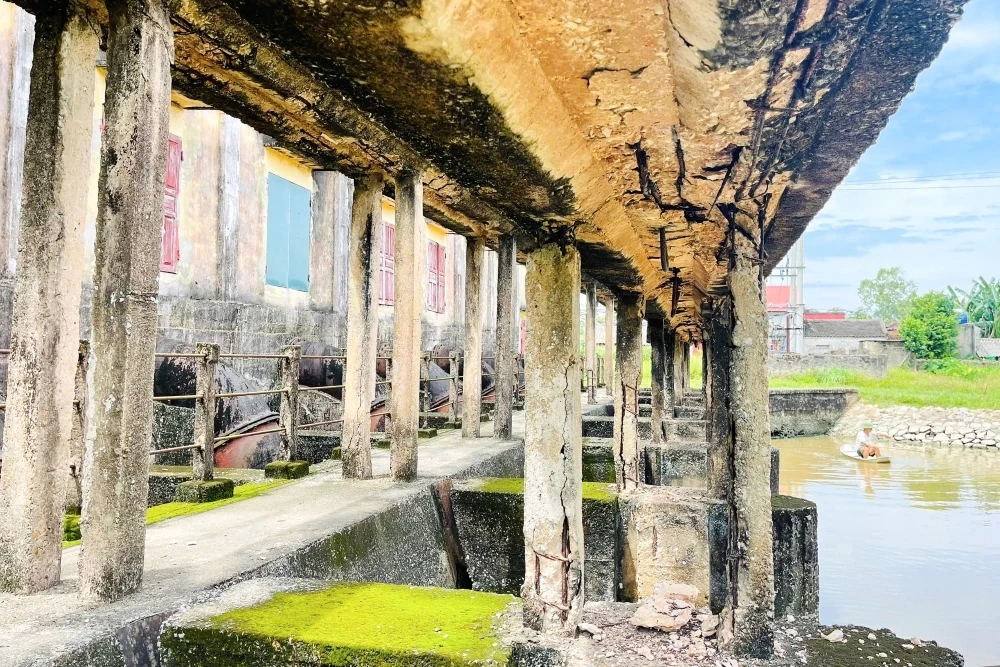 Trạm bơm Tượng Văn xuống cấp nghiêm trọng