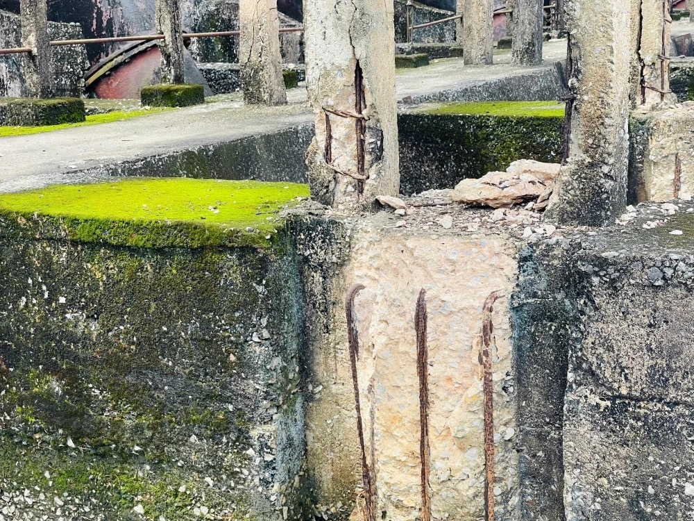 Trạm bơm Tượng Văn xuống cấp nghiêm trọng