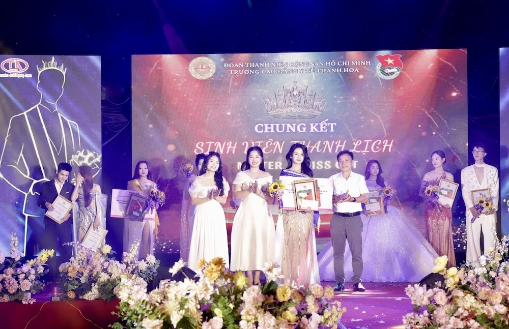 Sôi nổi chung kết Cuộc thi Sinh viên thanh lịch Trường Cao đẳng Y tế Thanh Hóa