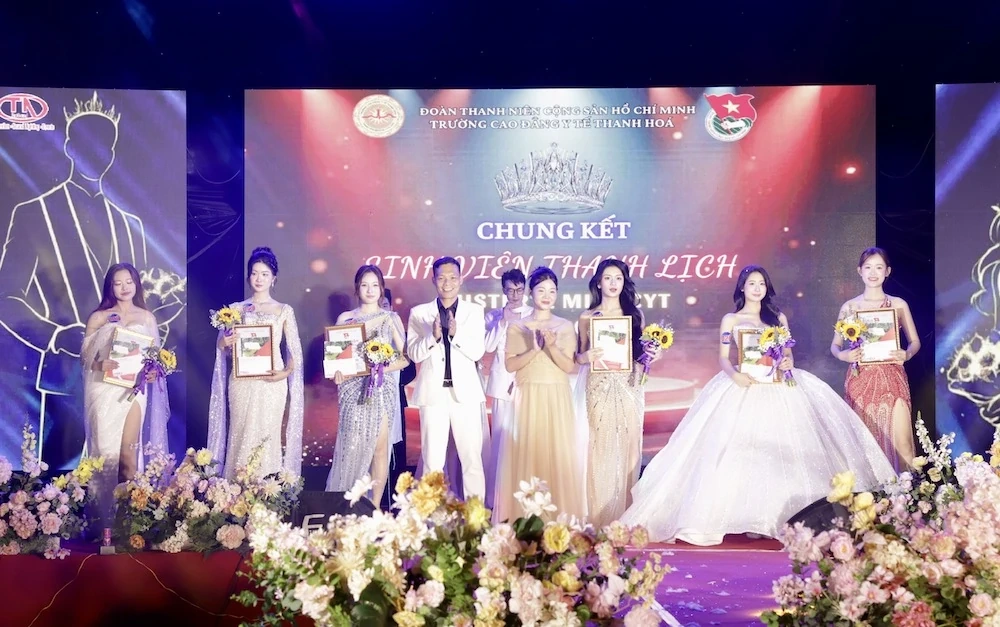 Sôi nổi chung kết Cuộc thi Sinh viên thanh lịch Trường Cao đẳng Y tế Thanh Hóa