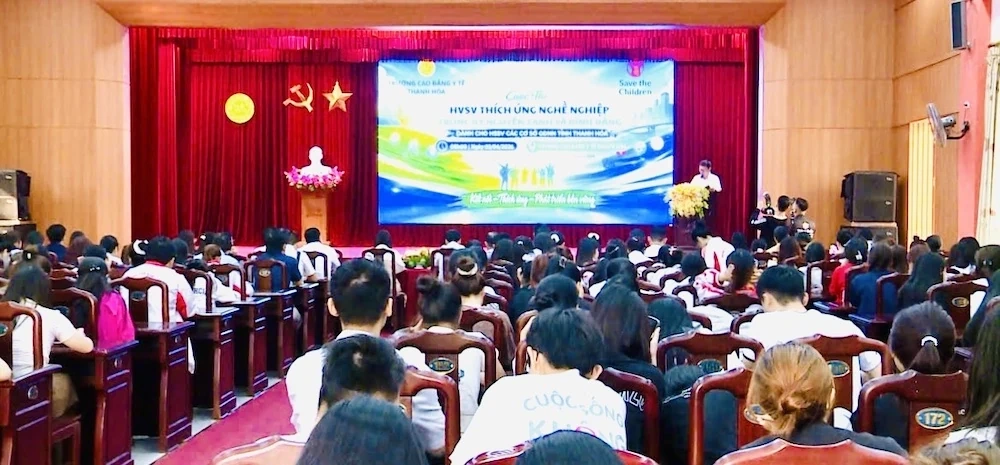 Sôi nổi hội thi “HSSV thích ứng nghề nghiệp trong kỷ nguyên xanh và bình đẳng”