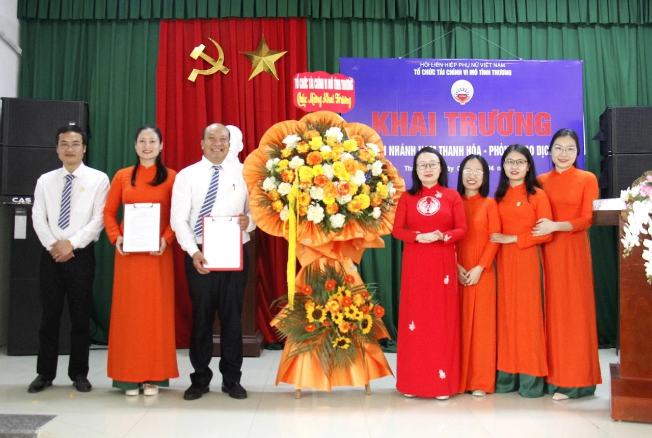 Khai trương phòng giao dịch số 02 của TYM – chi nhánh Nam Thanh Hóa