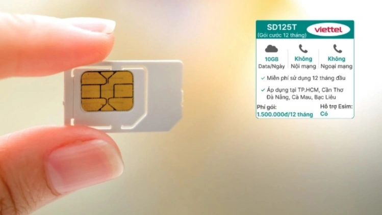 SIM Viettel 4G giá bao nhiêu? Bỏ túi ngay top 5 gói cước siêu data lướt lướt thả ga