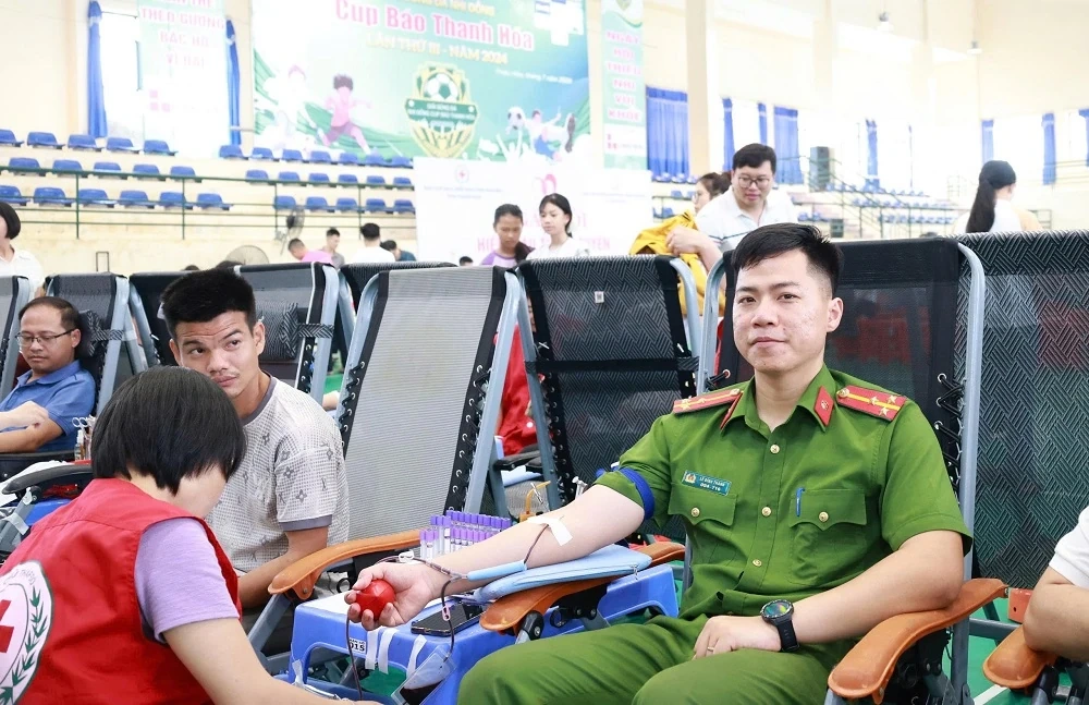 Xã Thiệu Hóa tổ chức Ngày hội hiến máu tình nguyện năm 2026