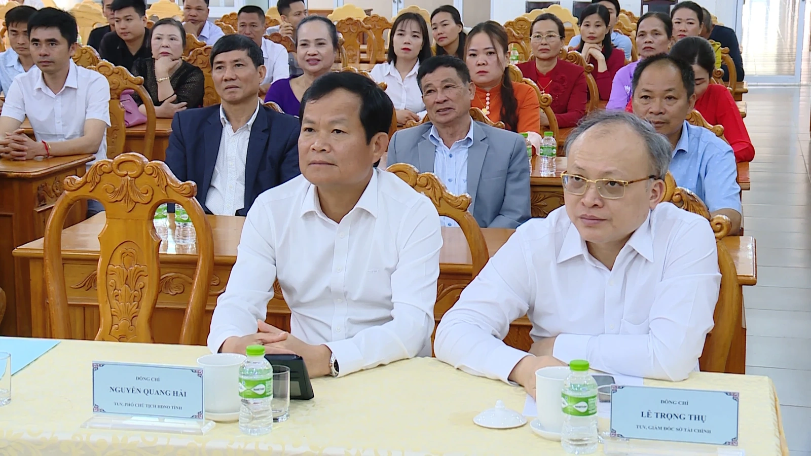 Chủ tịch UBND tỉnh Nguyễn Hoài Anh gặp gỡ kiều bào Thanh Hóa tại Hủa Phăn (Lào)